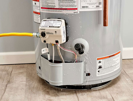leaking water heater